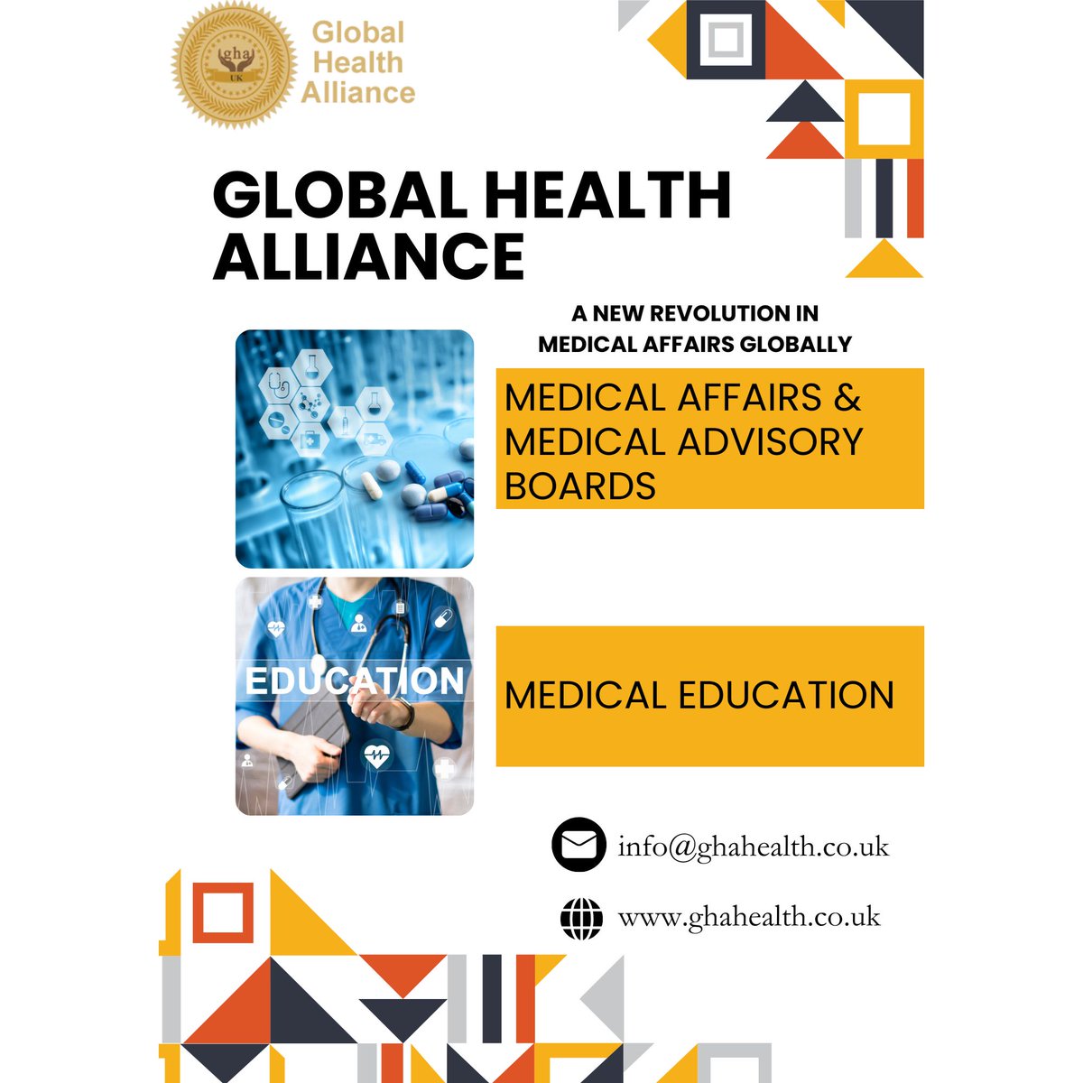 New #Revolution in #Medical #Affairs #Globally 
@GhaHealth

#Medical #affairs
#healthcare #mnc #pharma #Medical #arabhealth #Knowledge #Innovation #HealthTech #HealthForAll #MedEd #nurses #Doctors #Hospitals  #pharmaceuticals #affairs #Medicalservices #MedTwitter