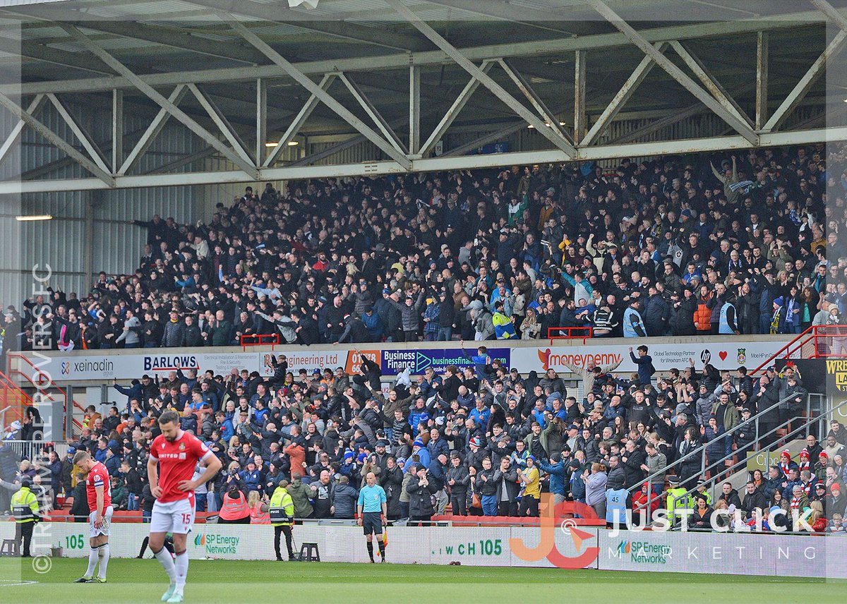 🙌 1,151 of you right here behind us today. Thanks for your excellent support as always. 🔴 0-1 ⚫️ #TRFC #SWA