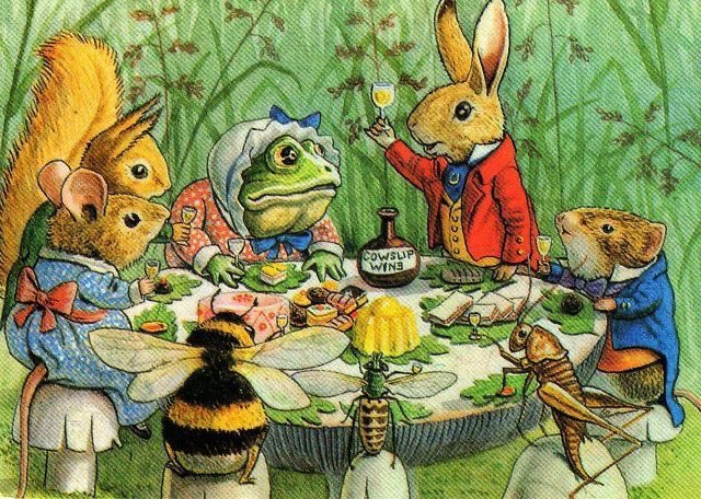 i’m hosting a party for all the creatures in the meadow, you should come by