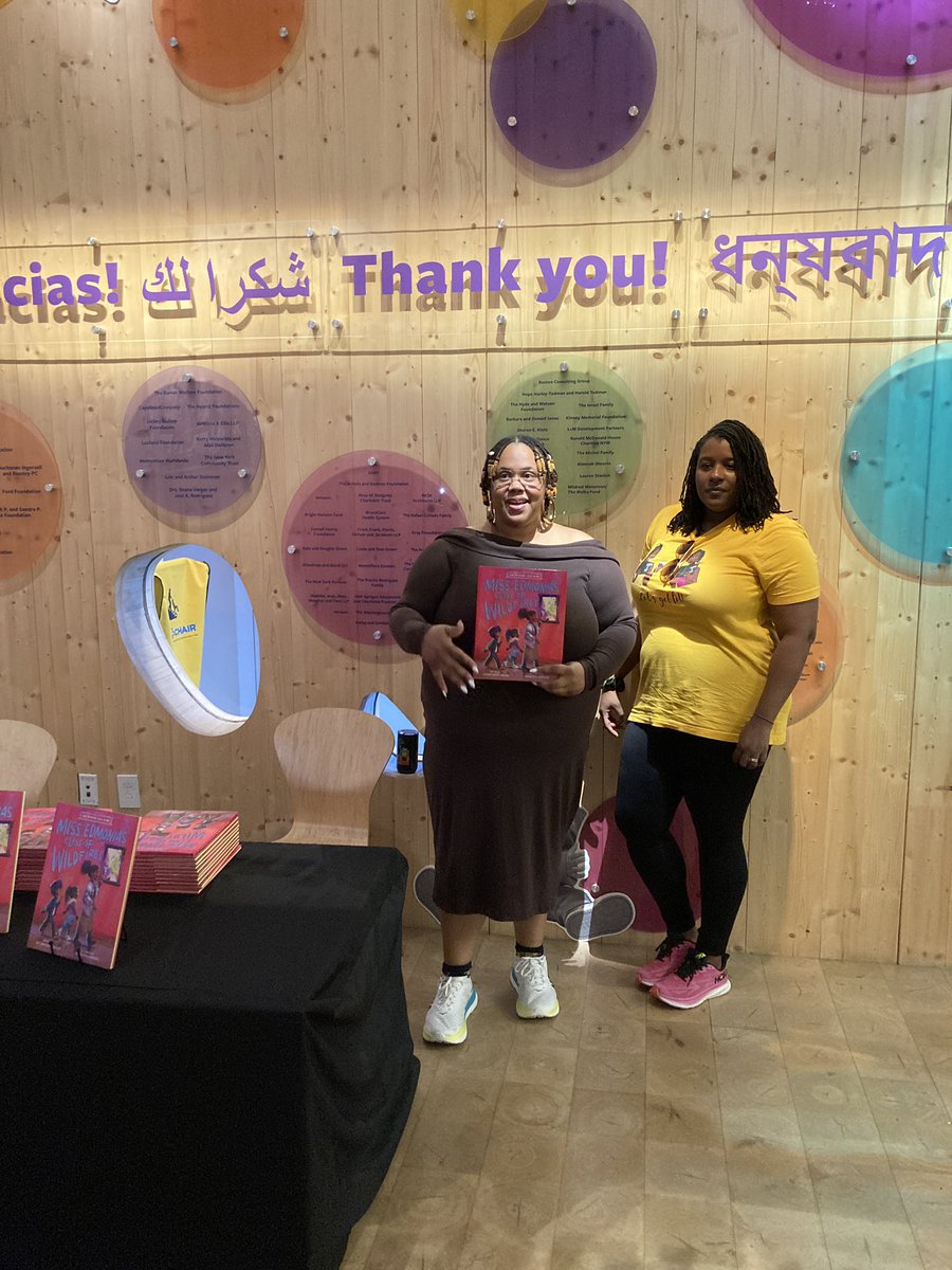 a working saturday of book reading event with author Victoria Scott-Miller and how wonderful to spot my language বাংলা (bengali) in the wall of Bronx Children’s Museum! #workevent #workingsaturday #childrenbook #bookreadingevent