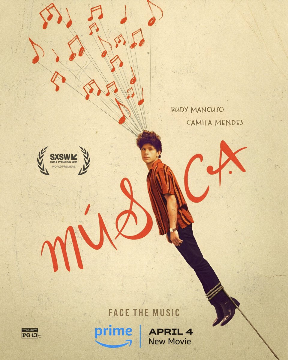 MÚSICA - April 4 on @PrimeVideo