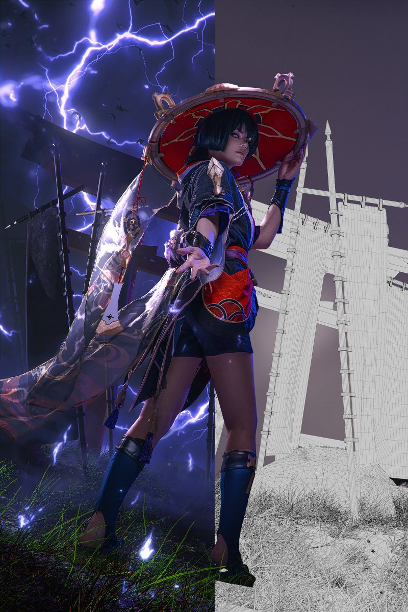 Genshin Impact : Scaramouche

Cosplayer : @vishneps