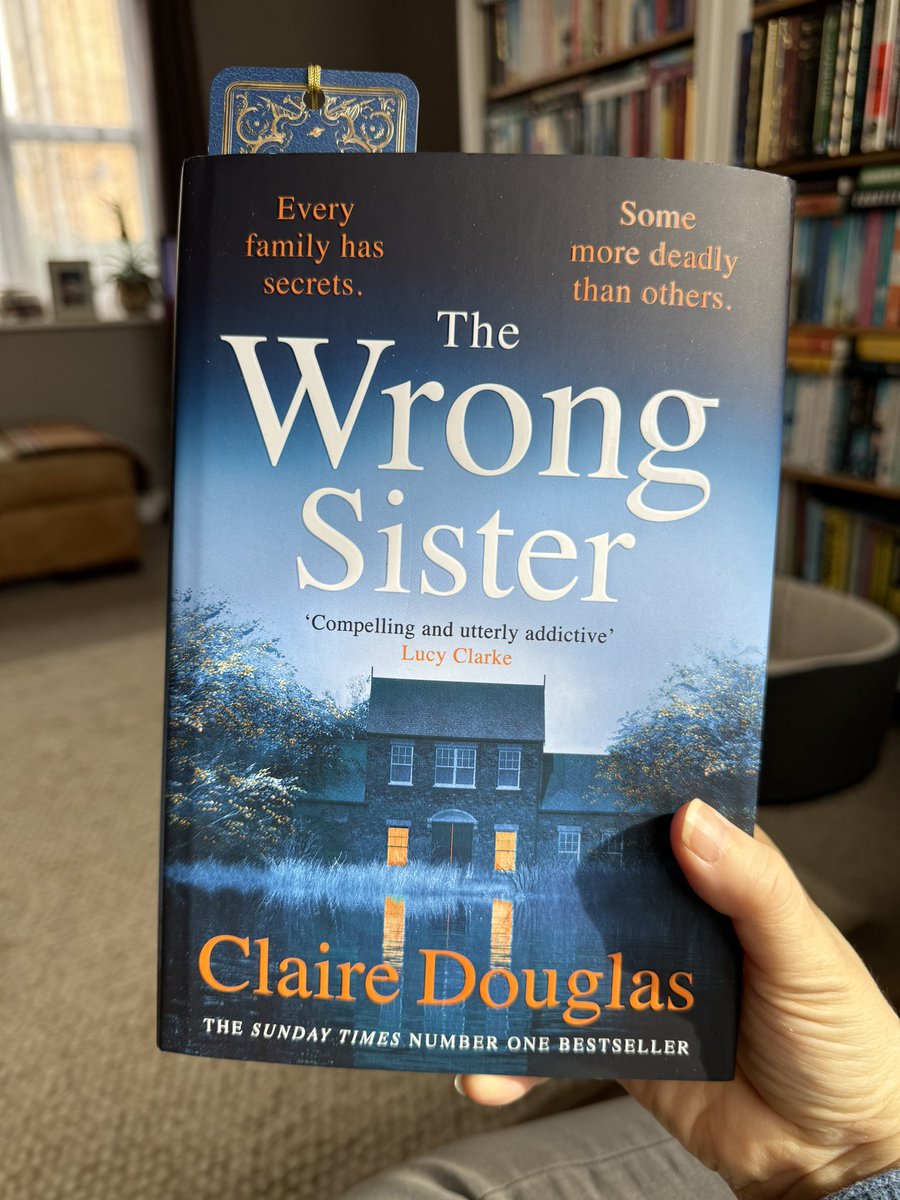 Finished this amazing book in the early hours … OMG ! It’s brilliant ! Loved it ! Right on the edge of my seat ALLthe way through !! 5⭐️’s #TheWrongSister @Dougieclaire
