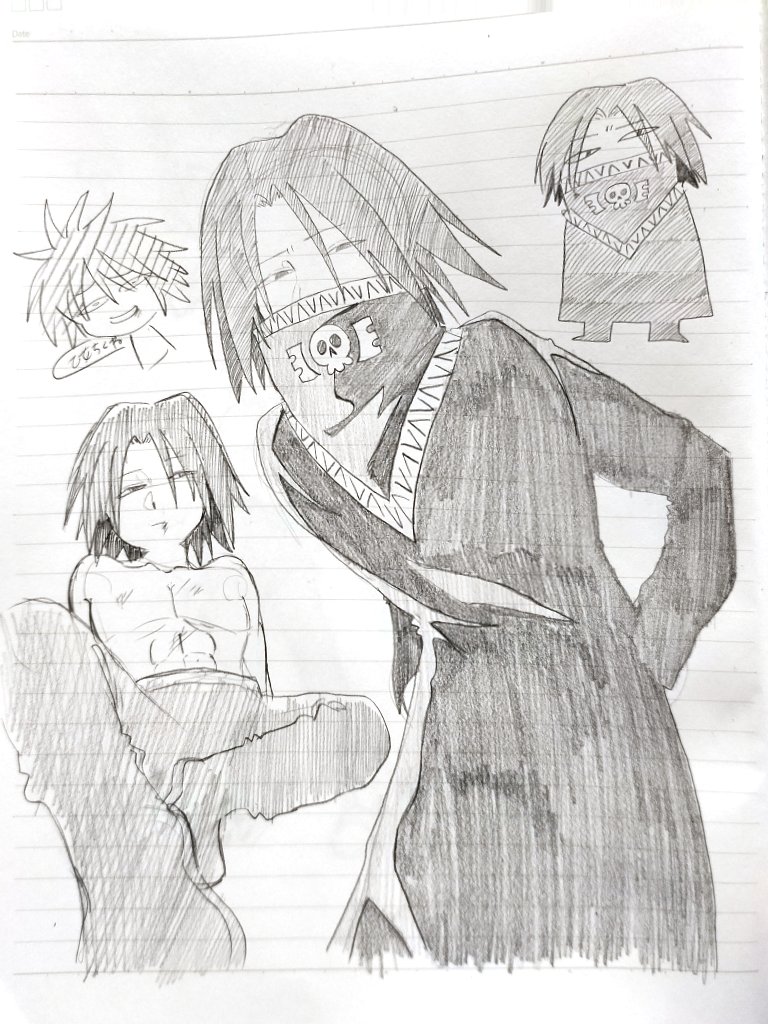雑にフェイタン描いて寝ます 