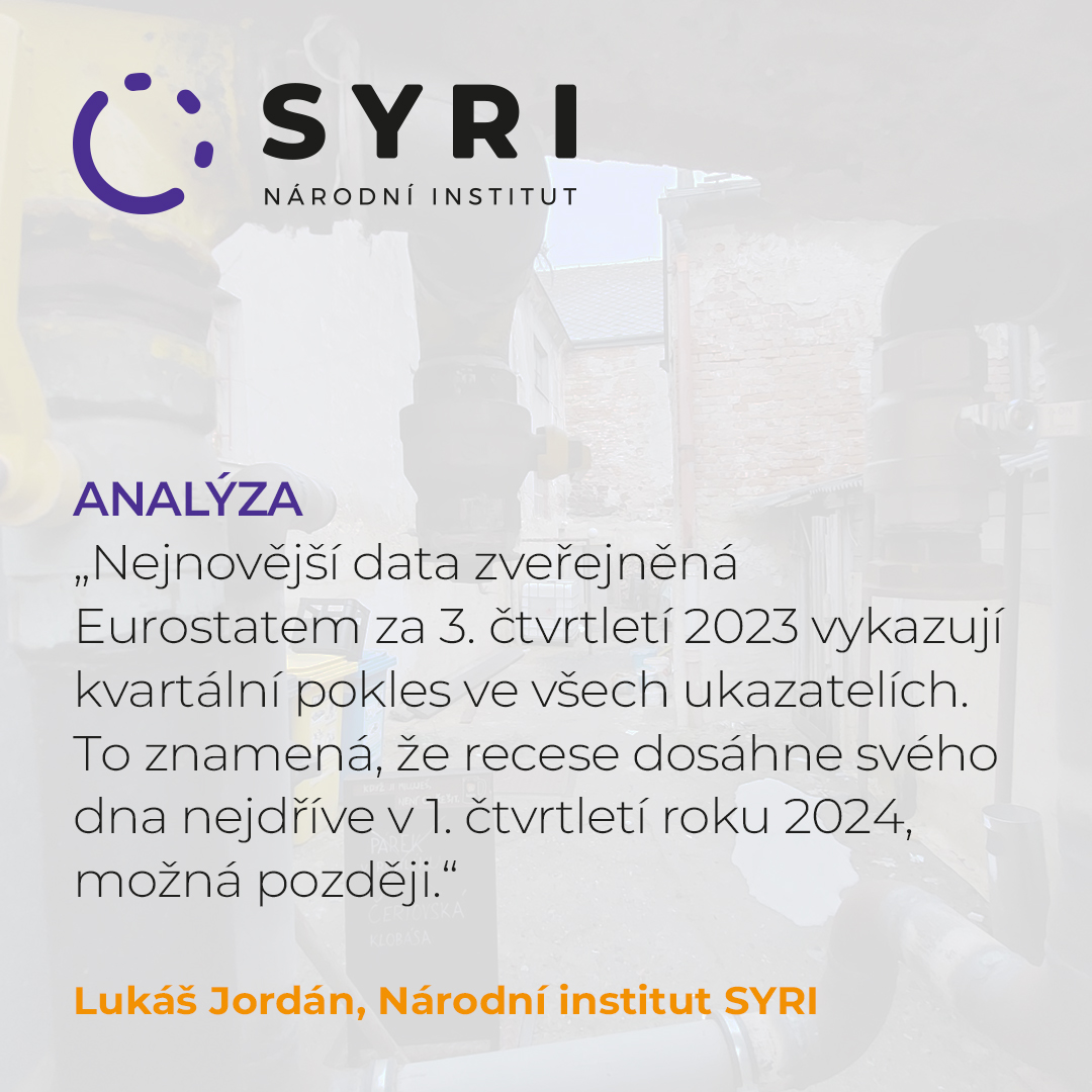 Česko prochází už pátou ekonomickou recesí od svého vzniku v 90. letech. Zatím poslední pokles ekonomické aktivity začal ve druhé polovině roku 2022 a podle analýzy vědců z @CERGE_EI dosáhne svého dna nejdříve v prvním čtvrtletí letošního roku. ▶️ Více: 1url.cz/@pata-recese