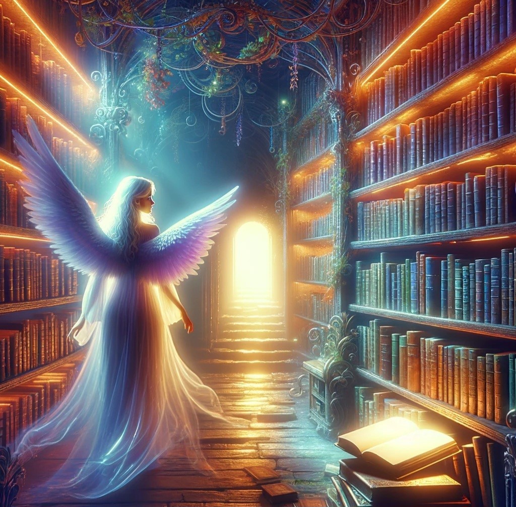 DDruidDesigns's tweet image. The Lumina Atrium

readyforthetruth.com/store

#mystical #mysticallibrary #Akashicrecords #etherealdigitalpainting #angelic #angelicfigure #Iridescentwings #celestialglow #Arcanesanctuary #enlightenment #transcendence #ancienttomes #goldenlight #natureandknowledge #wonder…
