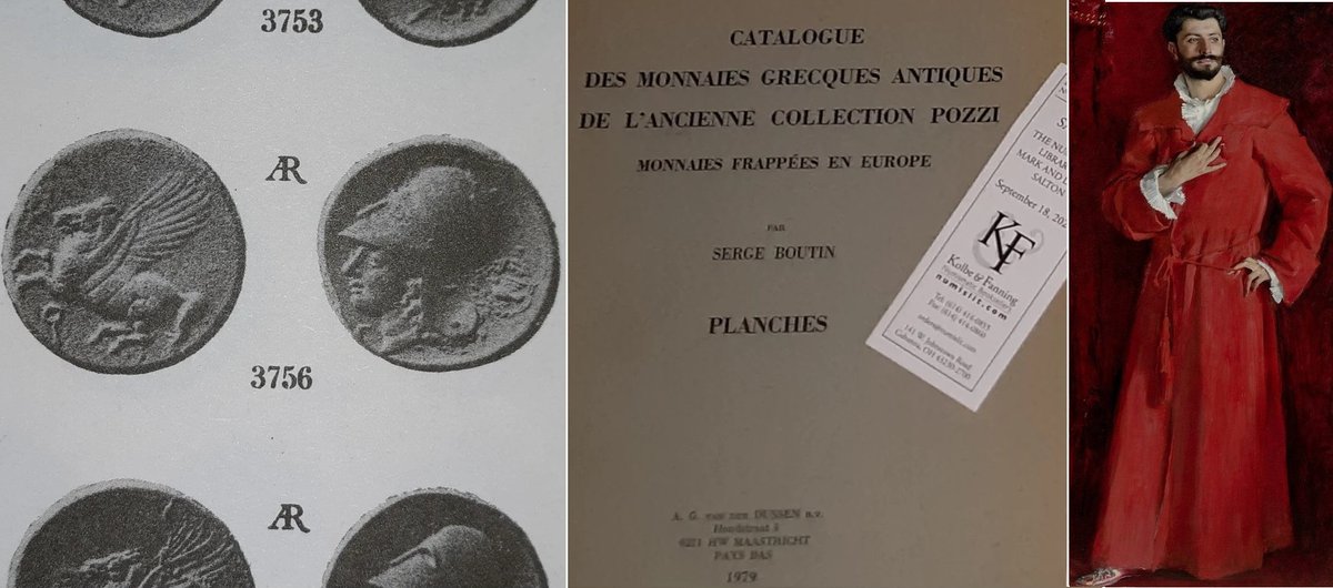 JJNumismatics's tweet photo. One of my first coins in 1991, Corinth Stater (4th BCE). After 30 years I learned it was once Dr. S. Pozzi’s (1846-1918; Ars Classica I). Just now I’ve found it was also in Valerio Traverso’s Collection (Baranowsky 1931). A few more decades &amp; I'll know where it resided 1931-1991! https://t.co/32cDFZtZ9d