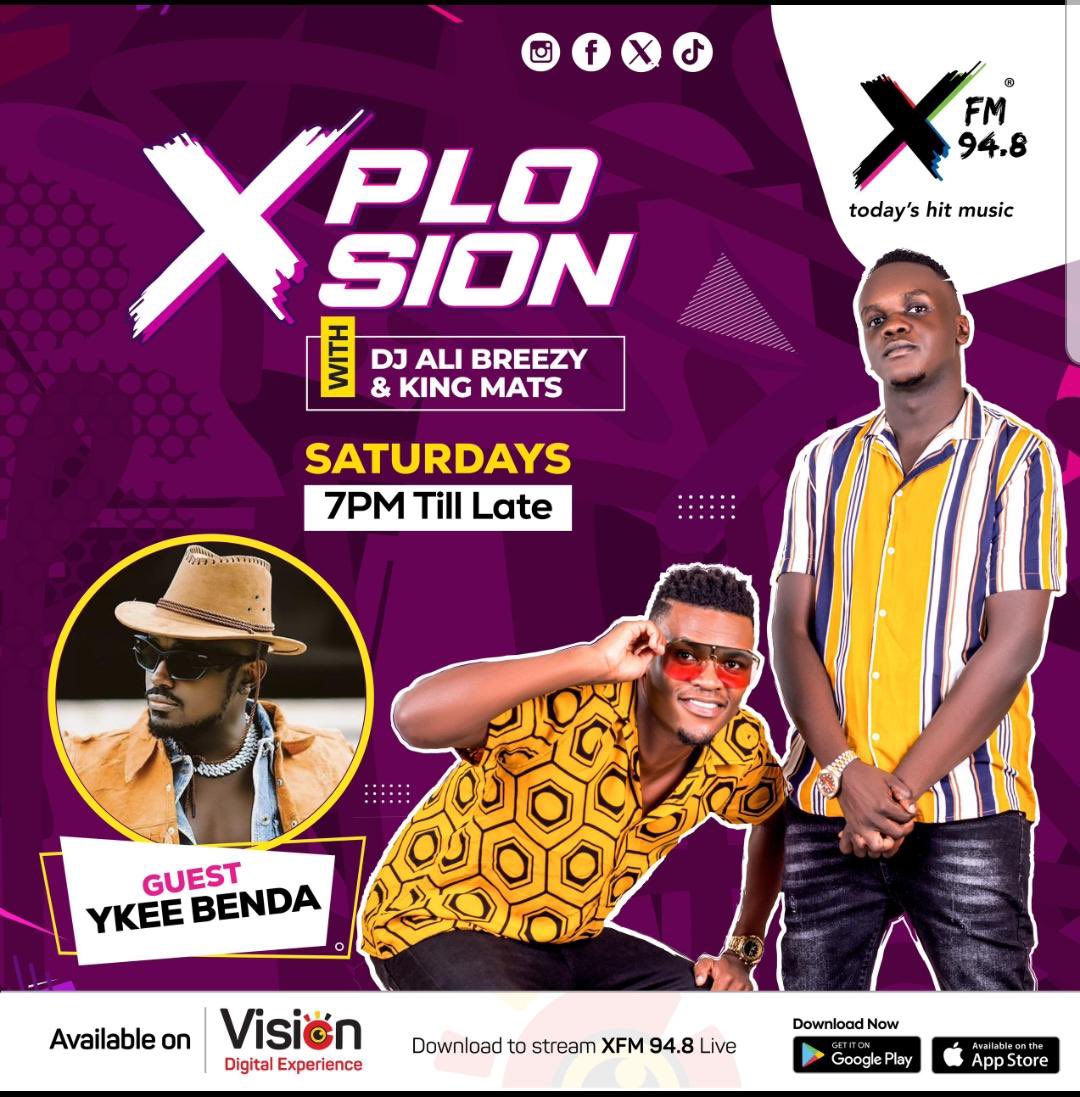 bill_hanny's tweet image. Yoooo it’s about that time of the week that we groove on @XfmUG with @KingMatsOffici1 and @djalibreezy ku #xplosion and today we are having @YkeeBenda boy so tender first on every girls agenda 🔥🔥🔥🔥🔥