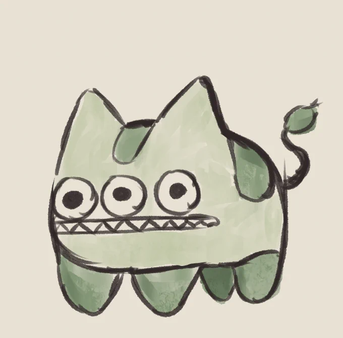 Quick drawing of a dog 
