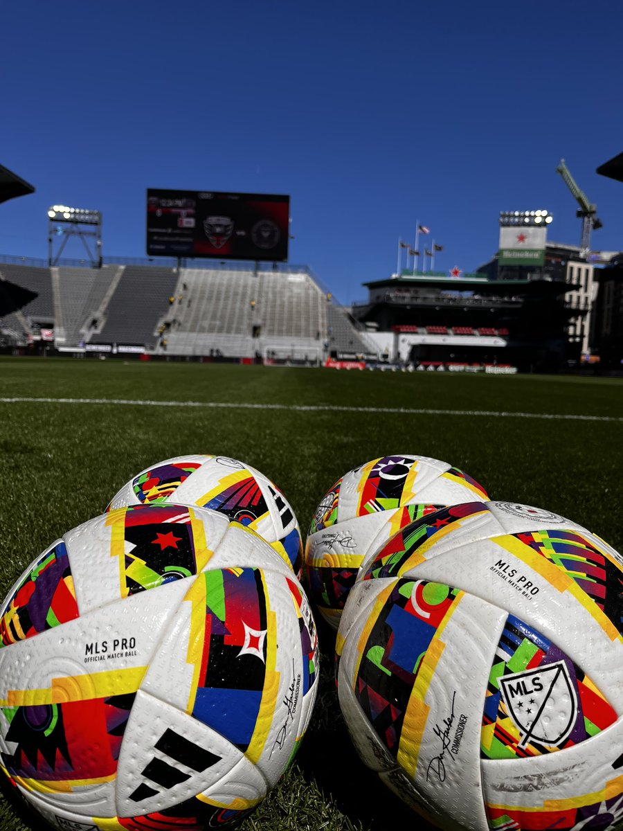 📍Audi Field It’s a beautiful day for soccer in the nation’s capital. Watch free on @appletv: apple.co/48TEkvV