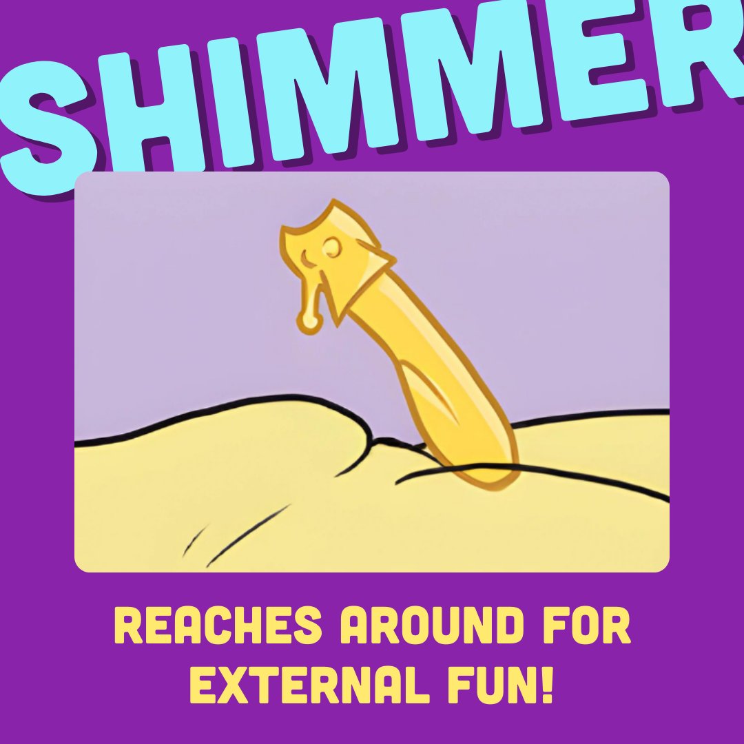 POV: You've got Shimmer! Now, it's time to Shimmer & shine! Here's a quick playtime guide to make the most of it. Got any other tips for using Shimmer? Share it with us!!! 💛💛💛