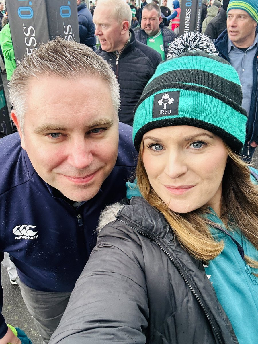 C’mon Ireland 🇮🇪 ☘️ #TeamOfUs #SixNationsRugby
