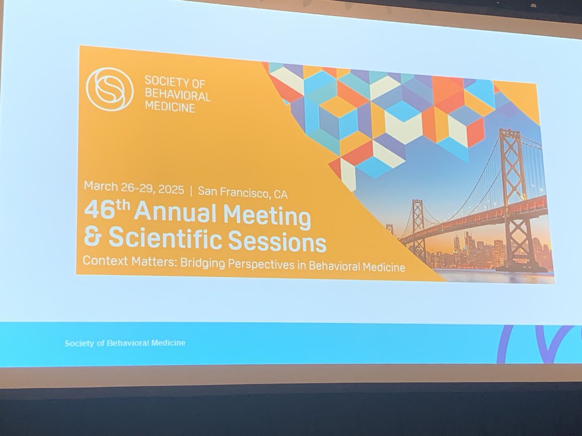Jean C. Bikomeye, PhD, MPH (@bikojec88) on Twitter photo Congrats to our <a href="/BehavioralMed/">SBM</a> <a href="/SBMPresident/">SBM President</a> elect Dr. <a href="/ebeckjord/">Ellen Beckjord, PhD MPH</a>. Thanks for officially announcing our meeting next year in San Francisco and continuing the excitement. #SBM2024. Congrats to our <a href="/BehavioralMed/">SBM</a> <a href="/SBMPresident/">SBM President</a> elect Dr. <a href="/ebeckjord/">Ellen Beckjord, PhD MPH</a>. Thanks for officially announcing our meeting next year in San Francisco and continuing the excitement. #SBM2024.