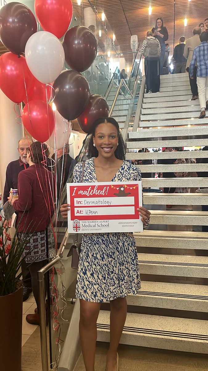 I am thrilled to have matched at University of Pennsylvania for dermatology residency! So grateful for my mentors, family, and friends who have supported me along this journey! #dermtwitter #match2024