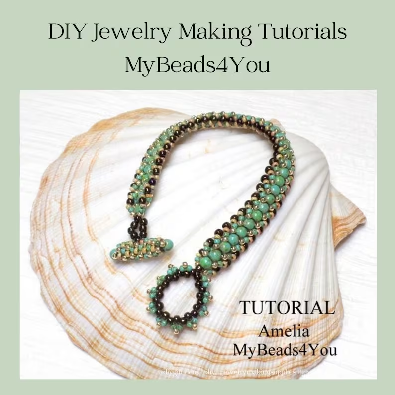 #Etsysale #Crafturday #SMilett23 #Crafts #diy #weekendvibes #diyjewelry #etsyfinds #craftshout #beadingtutorial #beadinginstructions #etsyvibes #Etsy #Beads #MyBeads4You 
mybeads4you.etsy.com/listing/116356…