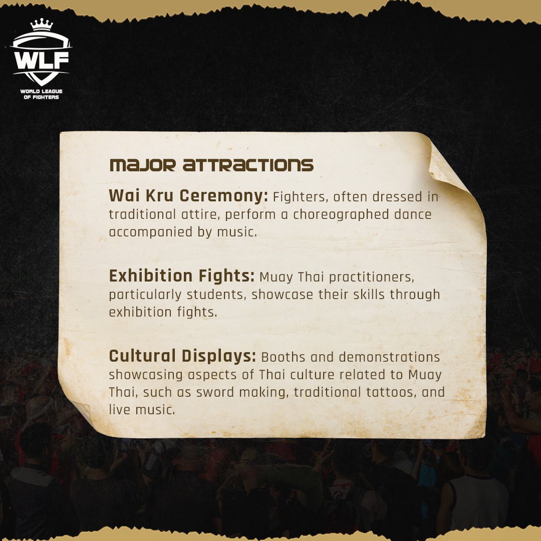 Witness the power and respect of Muay Thai at the legendary Wai Kru Festival 🎆 Share your stories if you’ve attended the festival before 👇 #ThisIsWar #ComingSoon #WBC #YouthSportsGear #WTL #WPL #YuthSportsGear #FairTex #ShannonBriggs #MuayThaiFacts #MuayThai