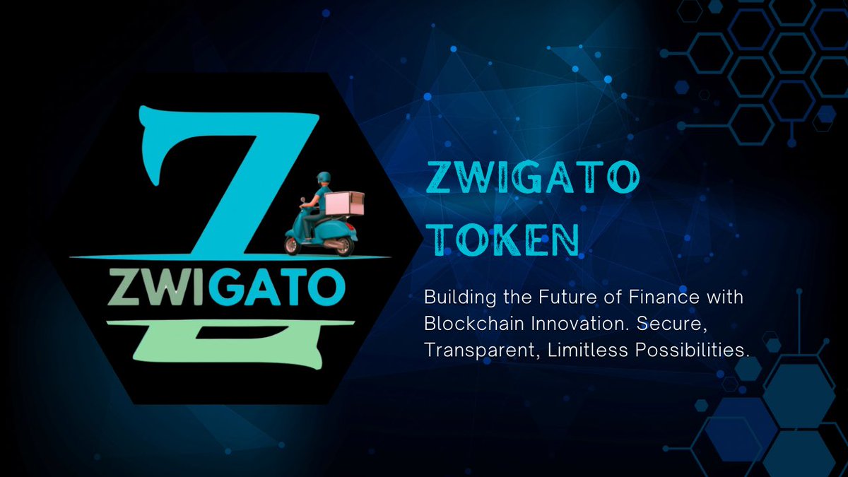 Unlock the power of blockchain with Zwigato Token – where every transaction is fortified with transparency and security. 

Join us as we pave the way for a decentralized future, one block at a time. Embrace the revolution today! 💳🚀 

#ZwigatoToken #BlockchainRevolution #Zwigato