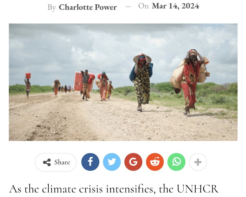 StreetTreck's tweet photo. ♻️#BeyondBorders: #Confronting #Need 4 #ClimateRefugee #Protection. A #look at #institutional #gap of #1951RefugeeConvention and #climate #refugee #dilemma🛤️
#LargeScaleMigration #CrossBorderMovement
#StreetTreck🛤️
https://t.co/znM8qNXOV8 https://t.co/kulOuo78HQ