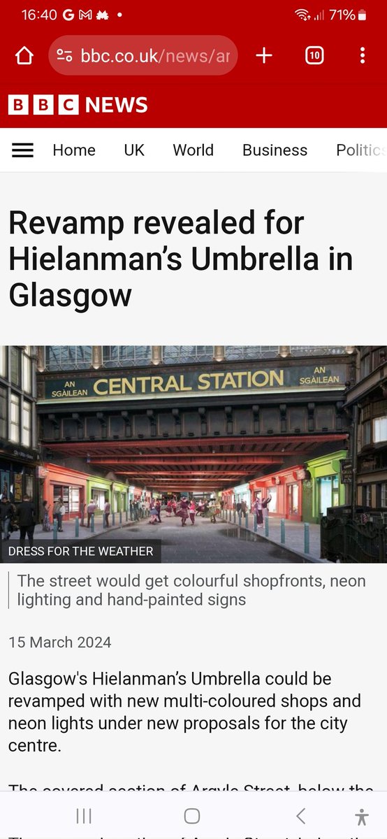 This has got disaster written all over it. Think they should maybe get Sauchiehall Street sorted before they make any attempt at this.