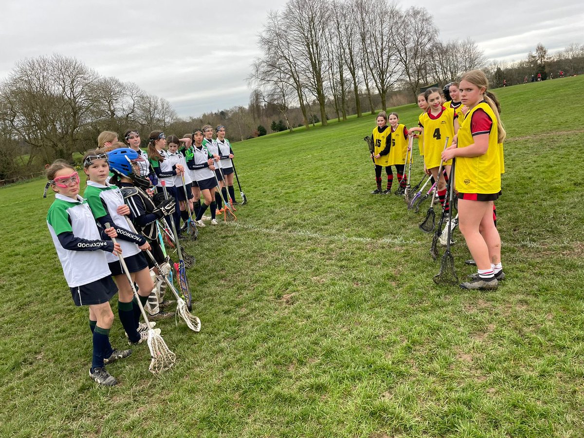 Many thanks to @packwoodhaugh for hosting the U13 and U11 Lacrosse teams today. Two great games, a win for the U13 8-4 and a 4-4 draw with the U11 ! #preppower #teambirkenhead 🥍👏💥