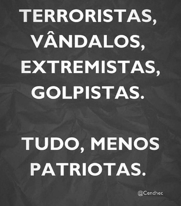 janazou's tweet photo. @PastorMalafaia Se e inocente para de ficar de mi mi mi SEITA Bolsonaristas GOLPISTA! SE O CAMINHÃO DE COMBUSTÍVEL TIVESSE EXPLODINDO COM A BOMBA 💣 QUE ESSES GOLPISTA COLOCARAM O AEROPORTO DE BRASÍLIA NÃO EXISTIRIA MAS, QUANTOS TERIAM MORRIDOS !
#BolsonaroEAliadosNaCadeia #bolsonar https://t.co/lhNJwbpSN5