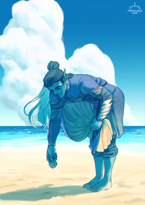 「beach pants」 illustration images(Latest)