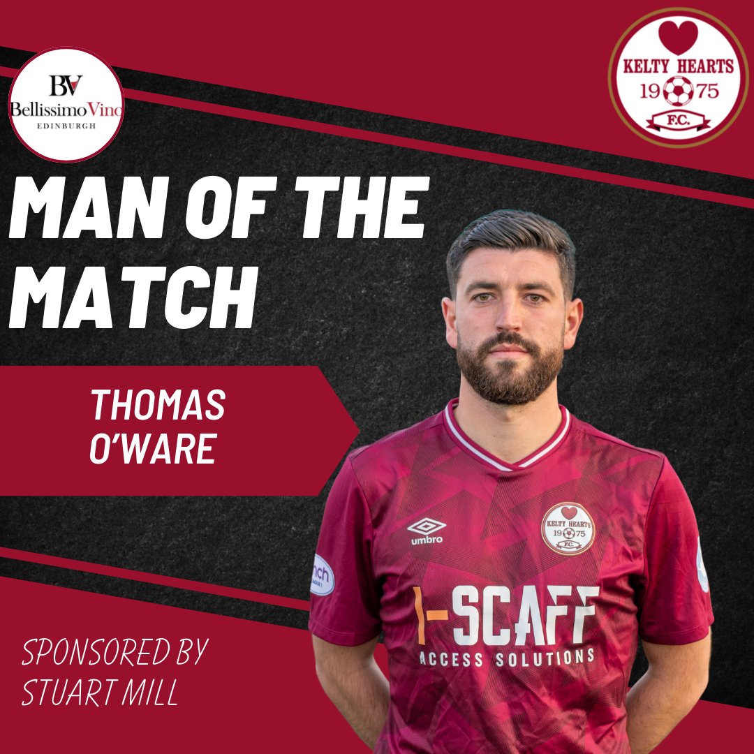 FT| Kelty Hearts 0-1 Cove Rangers

The visitors take all 3 points.

Todays <a href="/Bellissimo_Vino/">Bellissimo_Vino_Edinburgh</a> is our number 4, <a href="/toware_69/">Thomas OWare</a>.

0-1 | #KELCOV