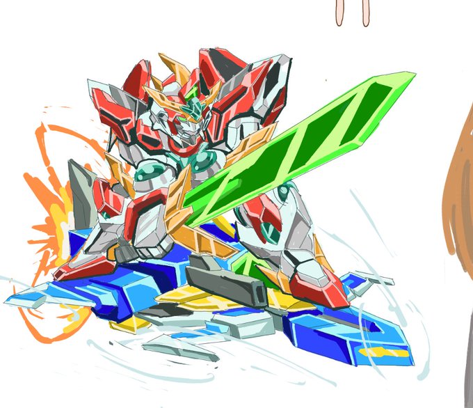 「science fiction super robot」 illustration images(Latest)｜5pages