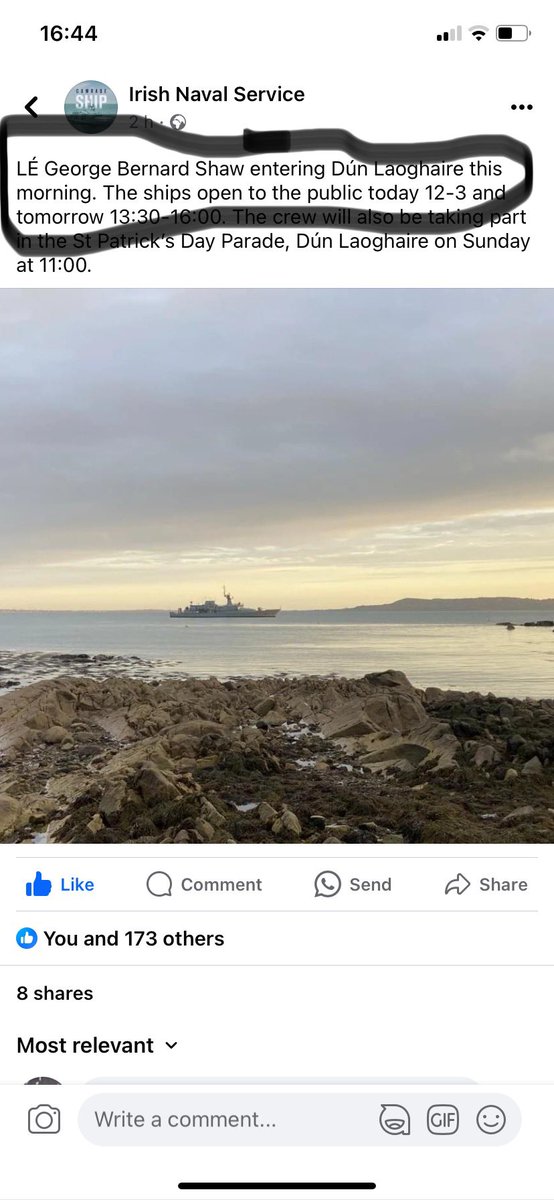 Rte news today versus the naval service own Facebook post. Feels like some of the media just make it up as they go along. #laughable #media put some effort in please.