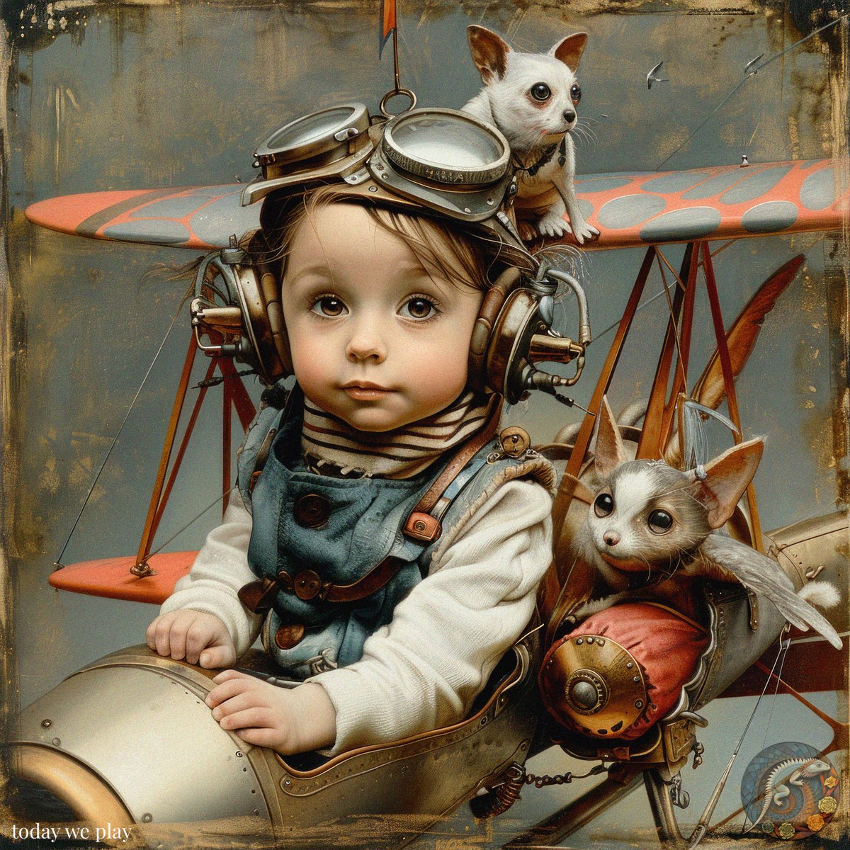 <a href="/TheBigBangAI/">Big Bang AI</a> "Today we play".

#AIArtwork #AIArtistCommunity #AIArtCommunity #Midjourney #Photoshop #DigitalArt #digitalillustration