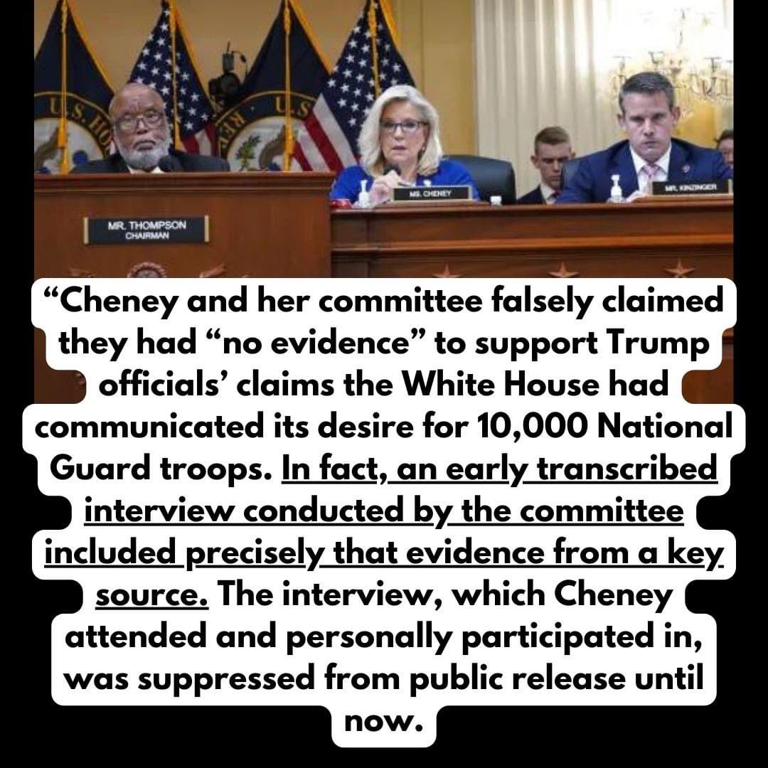 So when are we going to see Liz Cheney and her committee brought to justice? After all, they have committed treason against President Trump. @827js ⚔️🇺🇸⚔️ @iris_seraphina 🌹 @Ikennect 🔥 @MrClean00007 @RDog861 @ChavezKenny77 @JimPidd @PAYthe_PIPER @CoVet_81 @45johnmac @CaP21B