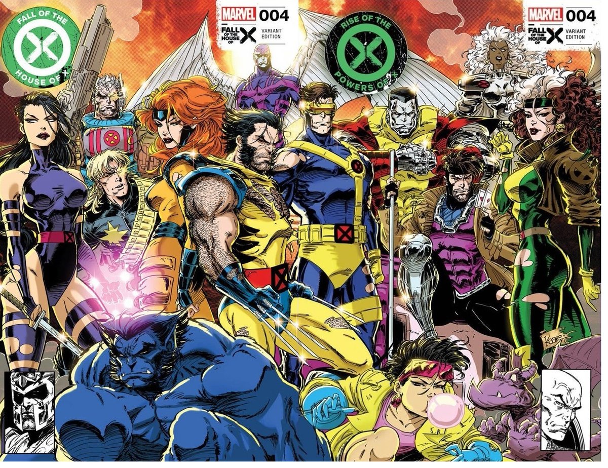 Amazing ''Fall of House of X'' #4 Variant Cover by Kaare Andrews 🔥🔥🔥