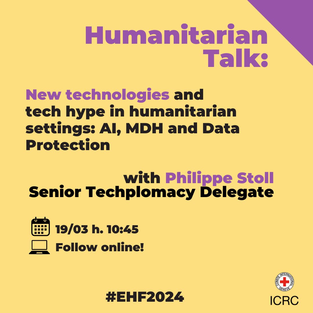New tech in humanitarian work offers efficiency and accountability but poses risks in fragile situations. Despite awareness and policies, gaps persist.

How do we make "responsible tech" a reality in aid organizations?

Join the conversation online 💻

#EHF2024