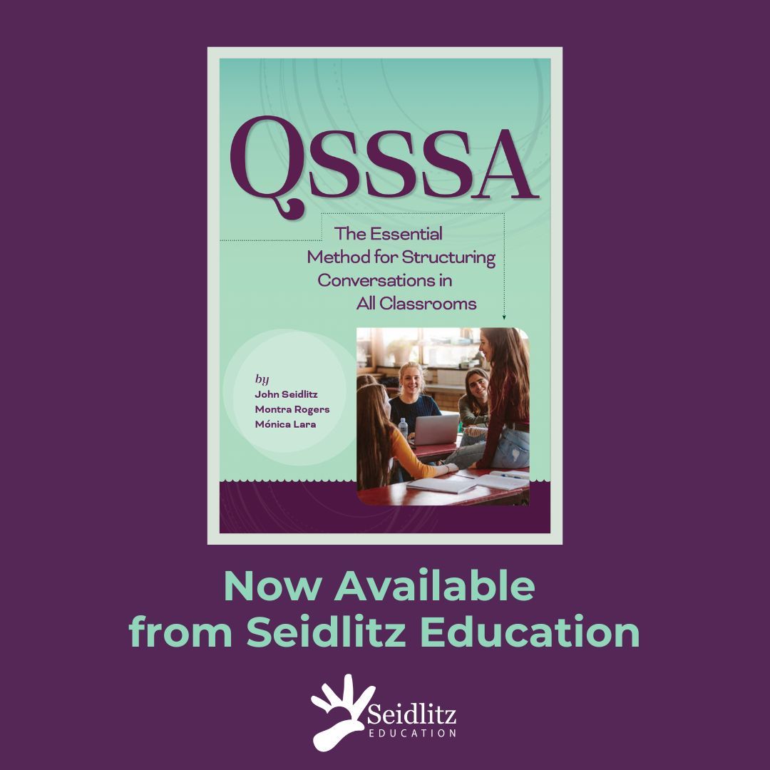 TA4BE's tweet image. The reviews are in, &amp;amp; @Seidlitz_Ed's brand new #QSSSA book is a HIT. Order copies of this must-have resource for every educator you know, directly from the Seidlitz bookstore.