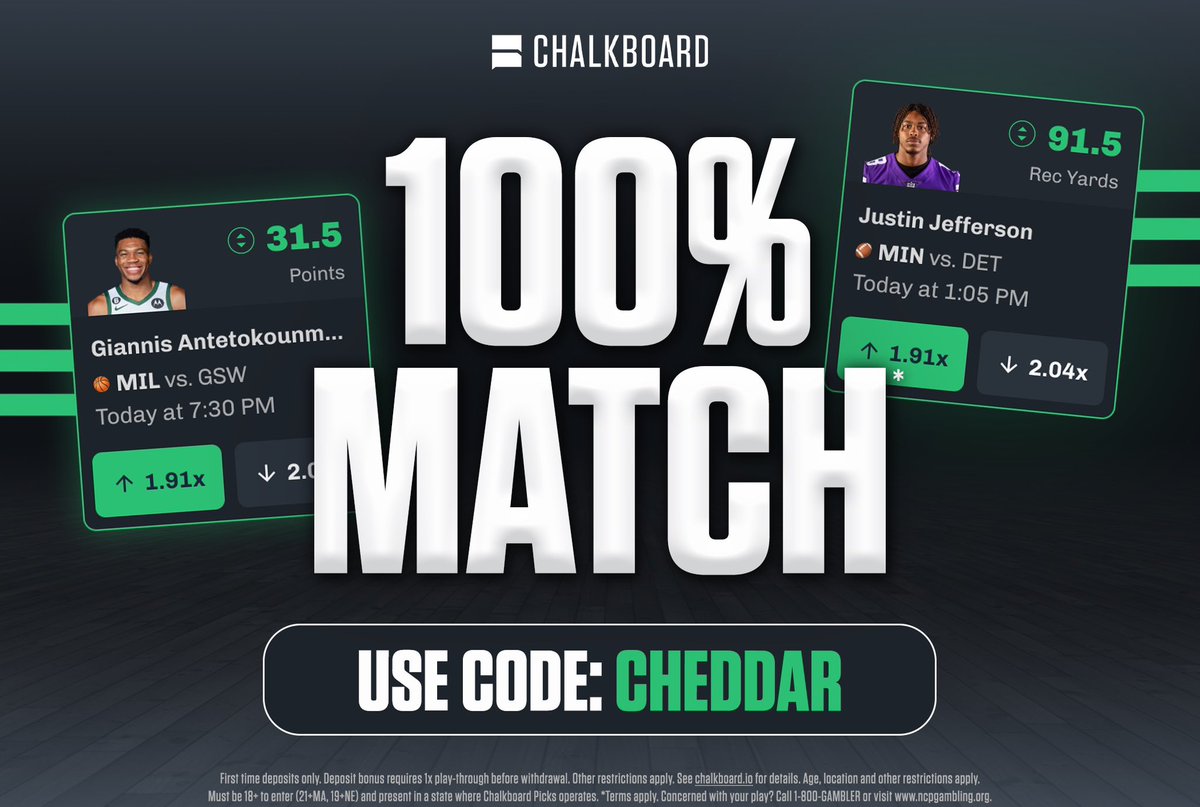 NHL POINTS ALT LOTTO 🚨🚀

Points have been my best prop by far of late! Running this as an alt point play on chalkboard. 

Code CHEDDAR to sign up and get a $100 deposit match - Chalkboard offers NHL injury insurance AND alts on every prop. 

#NHLPicks #DFS