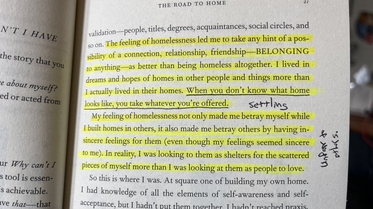 This excerpt from Chapter 1 of Najwa Zebian’s “Welcome Home” really spoke to me when I read it again a day or two ago. I’ve read it a few times the past, but this time it really sunk it. Isn’t it funny how that works sometimes? @najwazebian