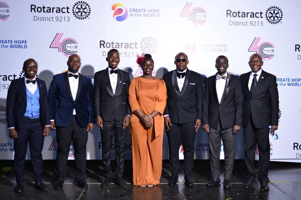 RotaractD9213's tweet photo. Showing up, and showing up neat for the celebration of 40 years of Rotaract in Uganda 🤵🏾♂️👩🏾💼
#RotaractUGAt40 ✨🥳 https://t.co/6IIiIMTUUB
