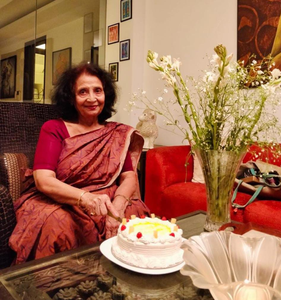 Service before self was her word, to seek Buddhahood, her resolve. After a glorious 89 years of teaching, guiding and nurturing she's off to her pristine realm, afloat amidst angels and Bodhisattvas... watching over us eternally...

Souls we are, always meeting on the other side.