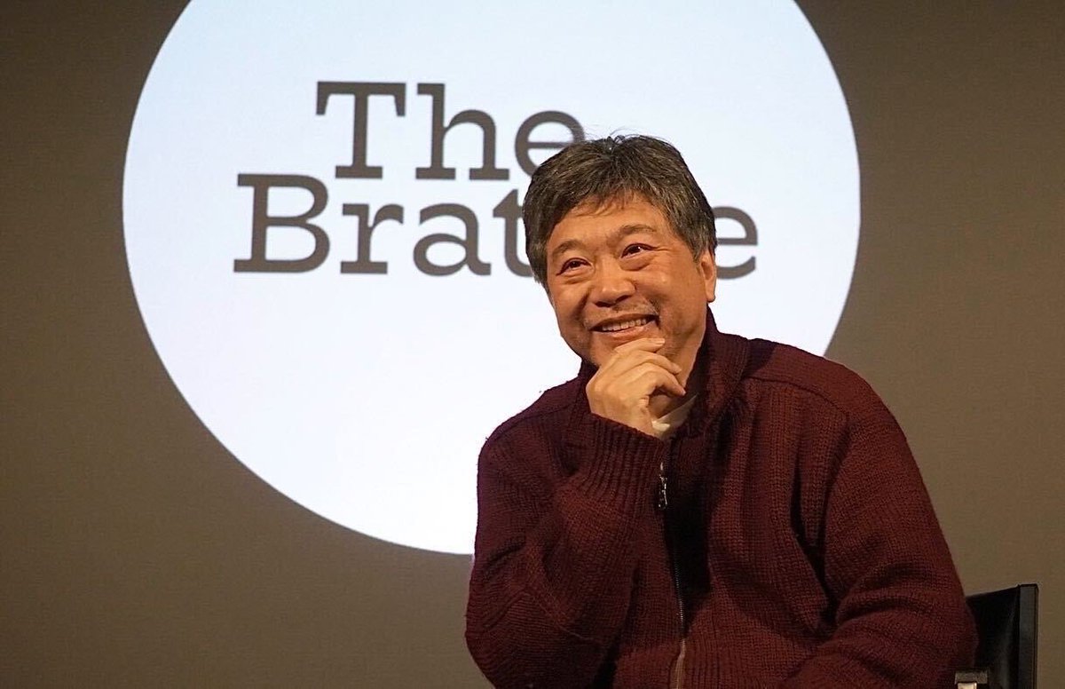 Hirokazu Kore-eda has arrived in Boston! Catch the acclaimed filmmaker in conversation with Ty Burr tomorrow at the @brattletheatre as part of the 30th annual @chlotrudis Awards! Get tickets at brattlefilm.org.