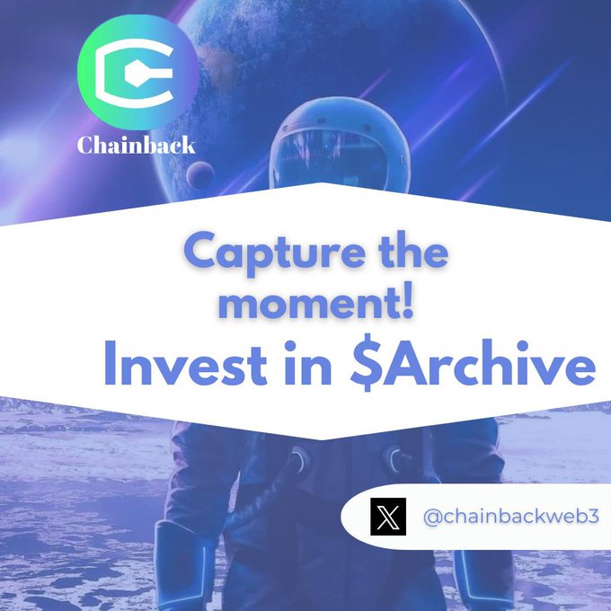 In a world where data is king, #Chainback $Archive levels the playing field by giving users control over their digital footprint.

Chainback.org
#ARCHIVE #YANA $YANA #YanaAIbot #Chainback #AI #ETH #Defi #Web3 #CryptoNews