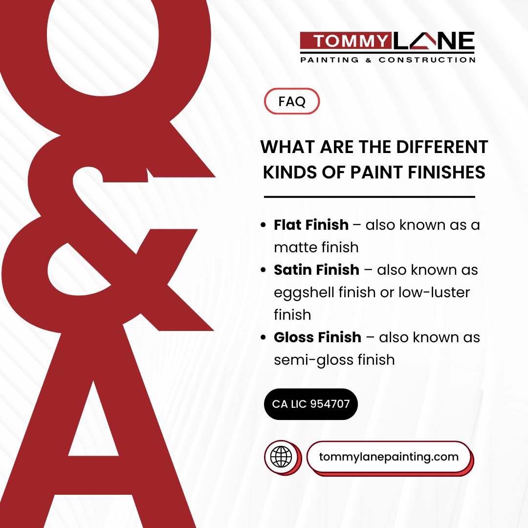 tommylanepaint's tweet image. Unlock the world of paint finishes! 🎨 From flat to gloss, explore the spectrum of options to find the perfect sheen for your space.
-
#tommylanepaintingandconstructionsacramento #homeimprovement #paintselection #interiorstyle