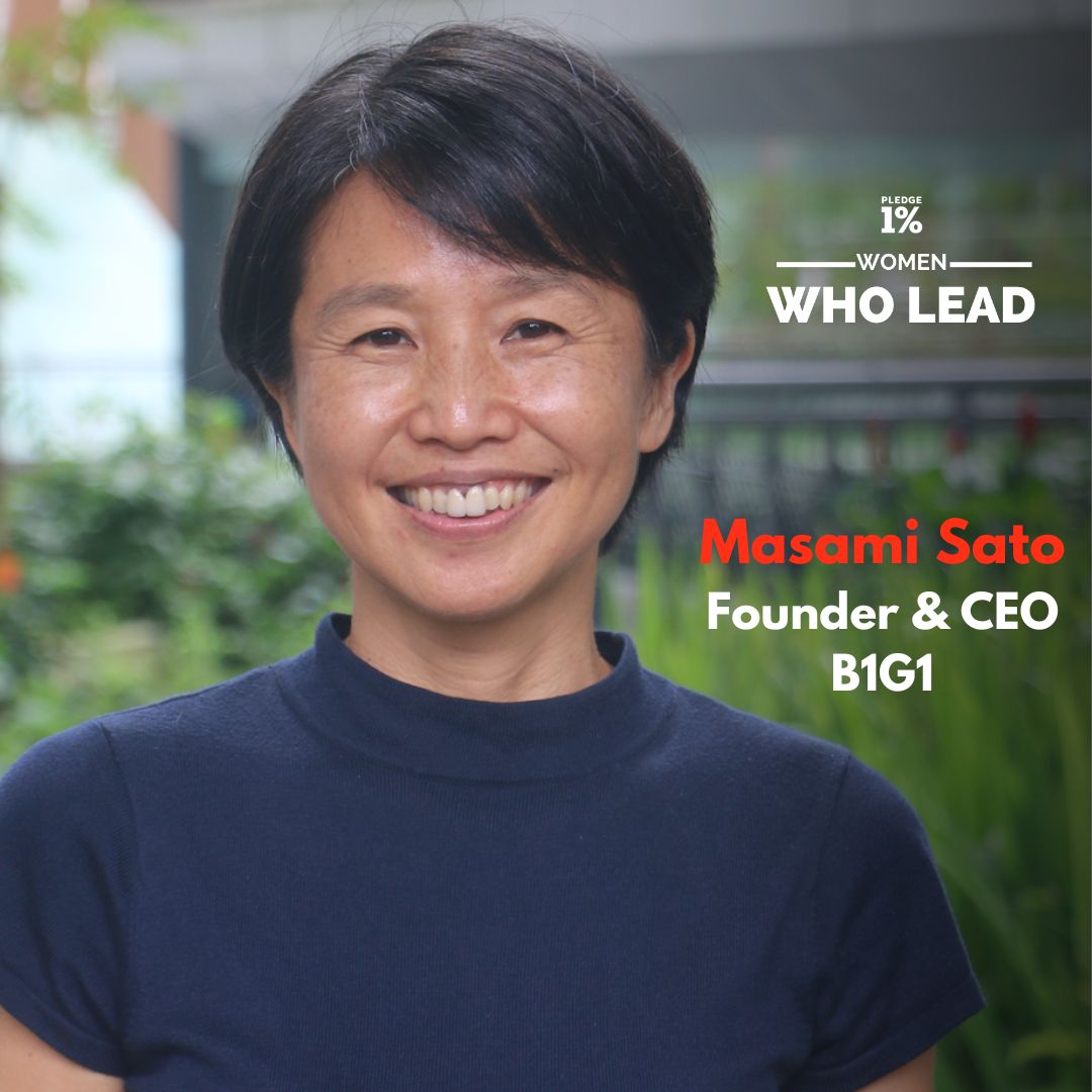 As the Founder & CEO of @B1G1, Masami Sato is transforming business for social impact. Learn how she is making a difference through her work: bit.ly/3wKsZkx #Pledge1 #WomenWhoLead #WomensHistoryMonth