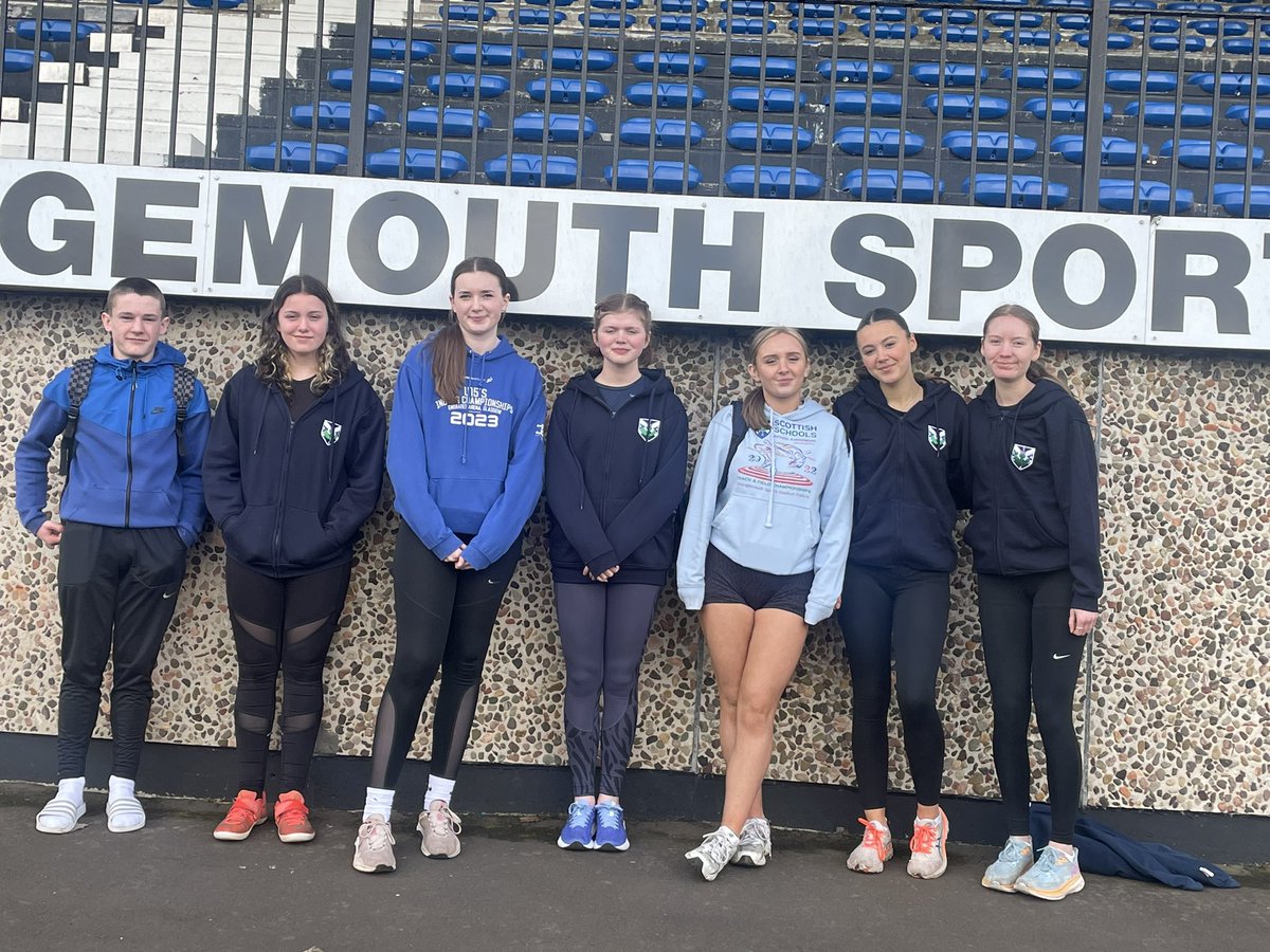 Amazing to have 7 of our club athletes selected to attend the Scottish schools coaching day today at Grangemouth over a variety of events @SSAAschools @scotathletics