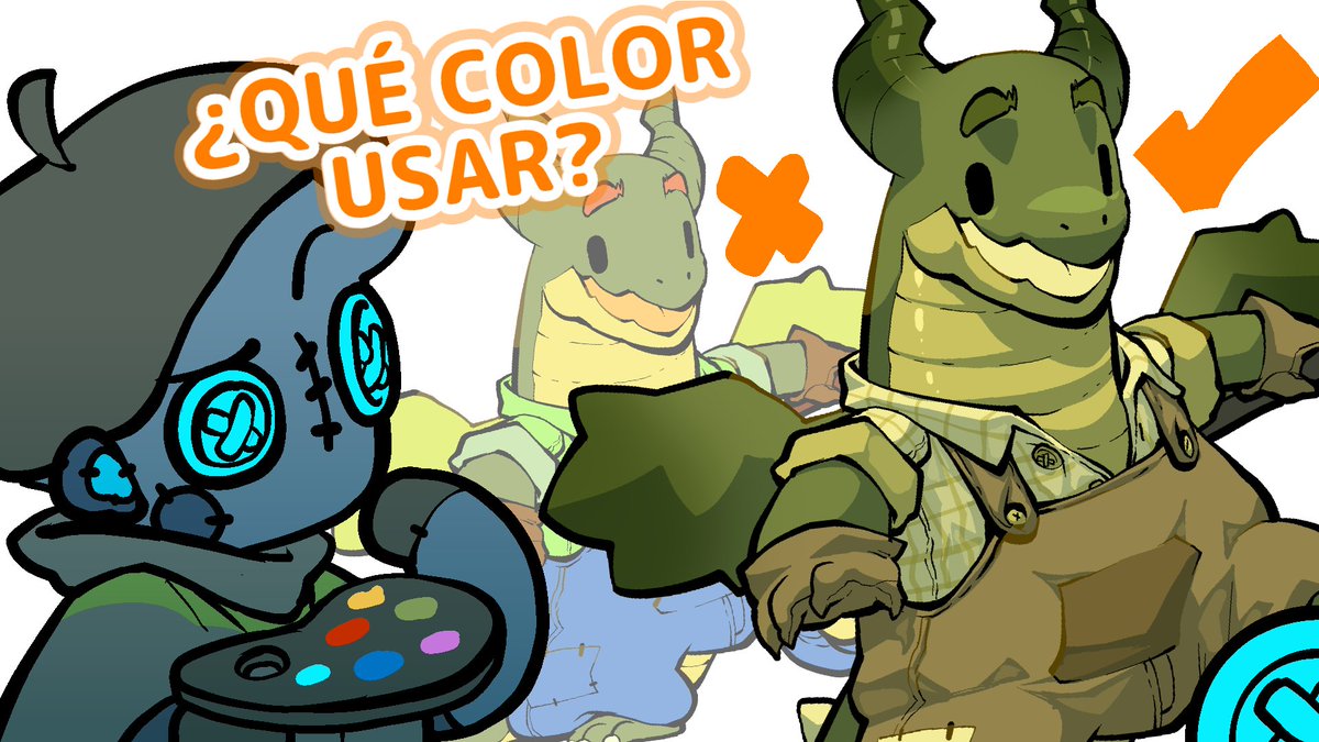 NUEVO VIDEO! 🔴

ELIGE COLORES para tus PERSONAJES 🎨
• la primera parte porque el color abarca muchas cosas 🤓

🔽🔽🔽
[ youtu.be/XBhpOGNoSLw ]