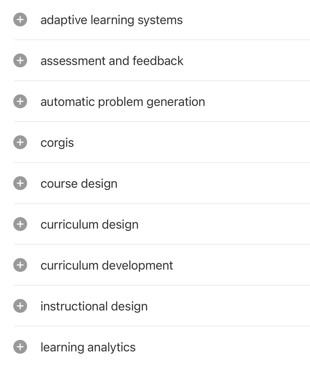 ProfDougherty's tweet image. One of these category selections is not like the other! #sigcse @SIGCSE_TS