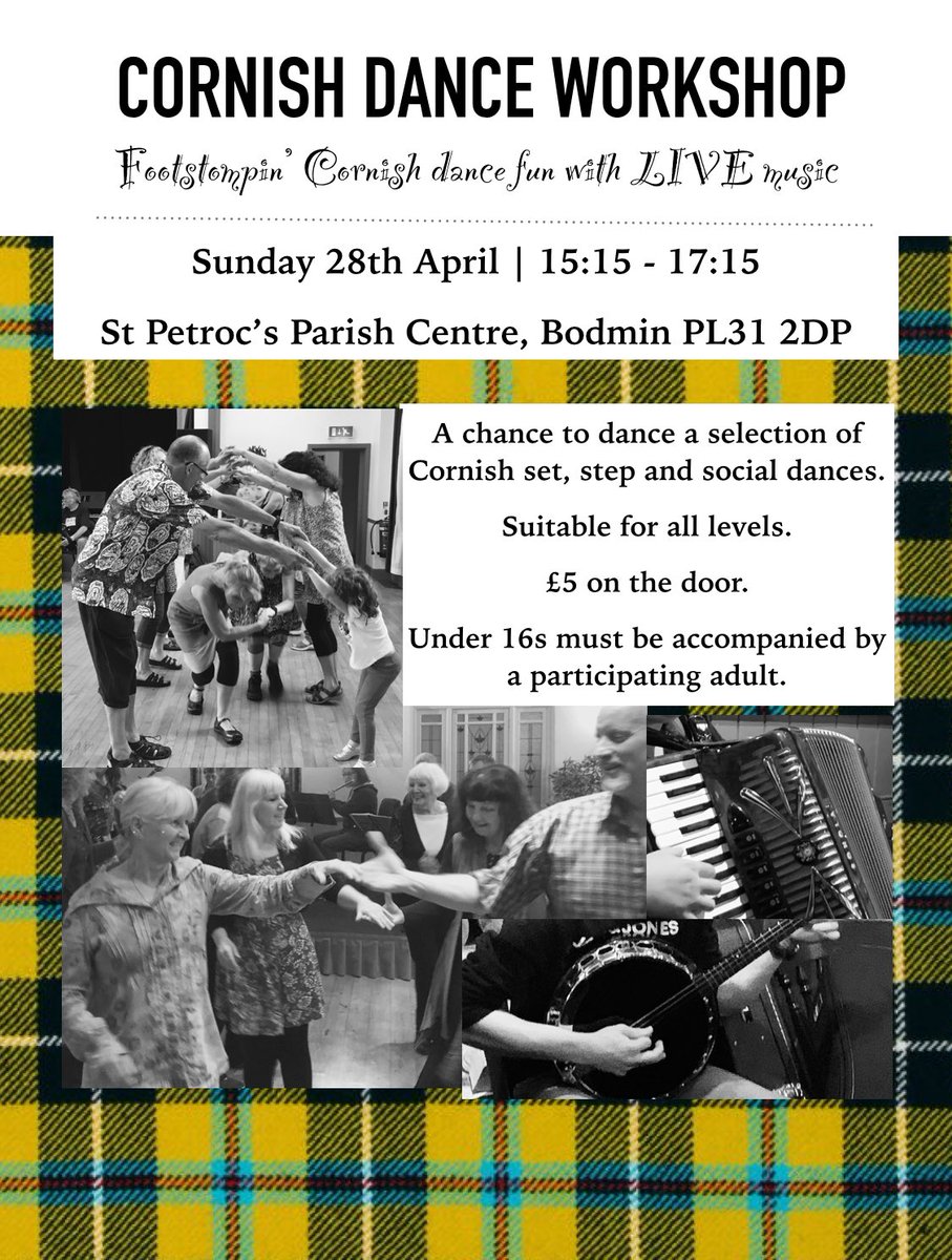 Footstompin’ Cornish dance fun in Bodmin 💃🕺🏾🎶🪗