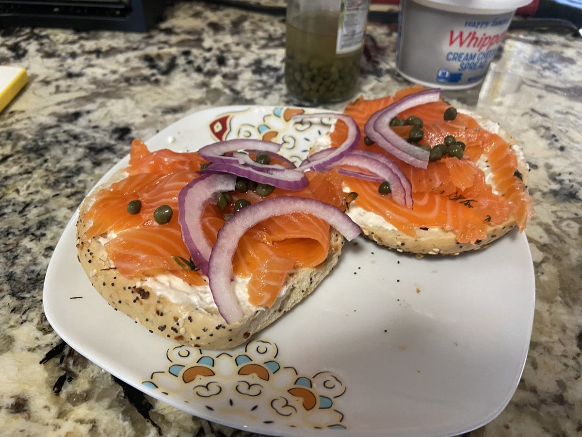 I made my own cured gravlox salmon and it turned out awesome