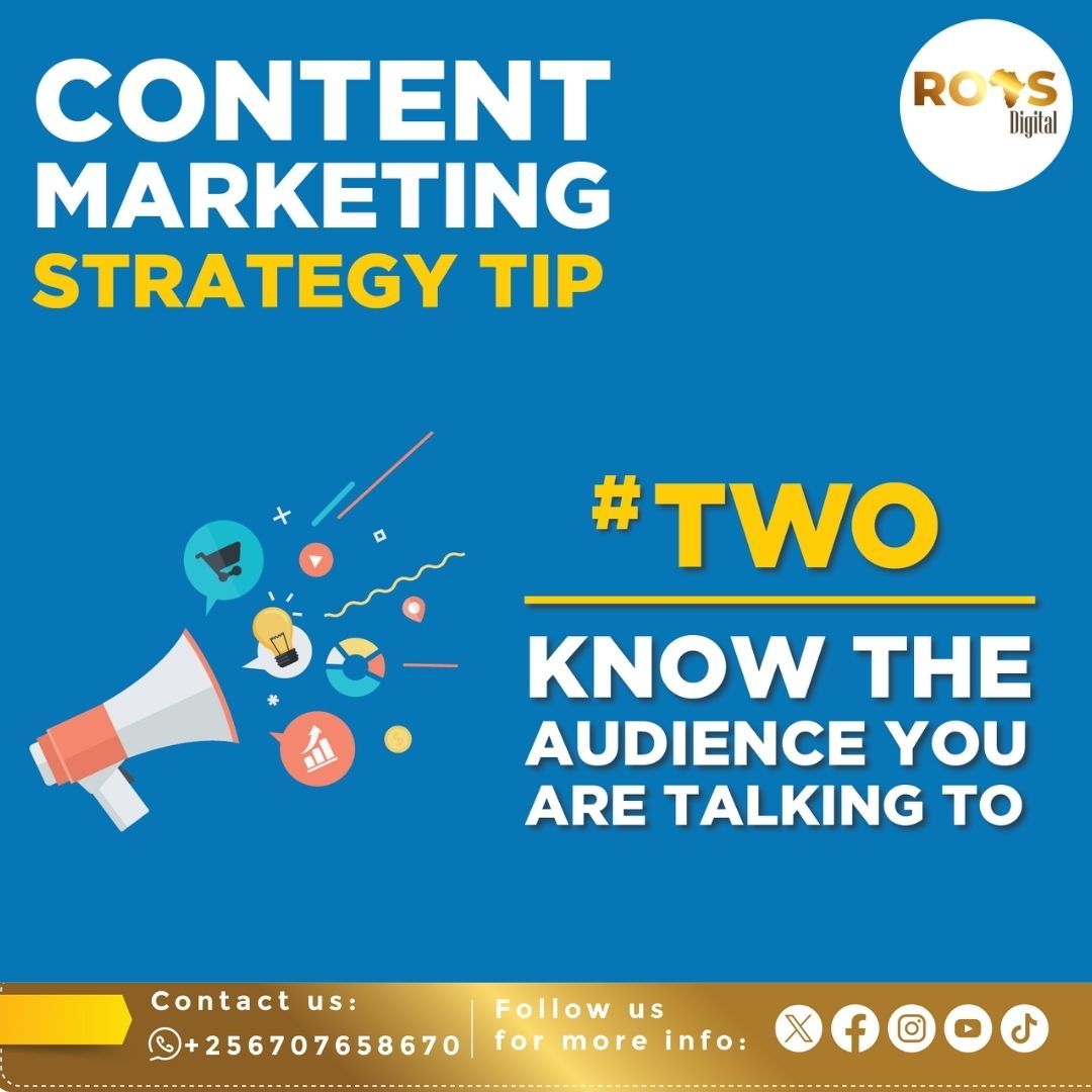 RoasDigitalAf's tweet photo. Tailor your content strategy to resonate with your target audience's aspirations and pain points, creating meaningful engagement and driving brand loyalty. Understand, connect, thrive. #AudienceInsights #Roasdigital https://t.co/cHWezs0FDr