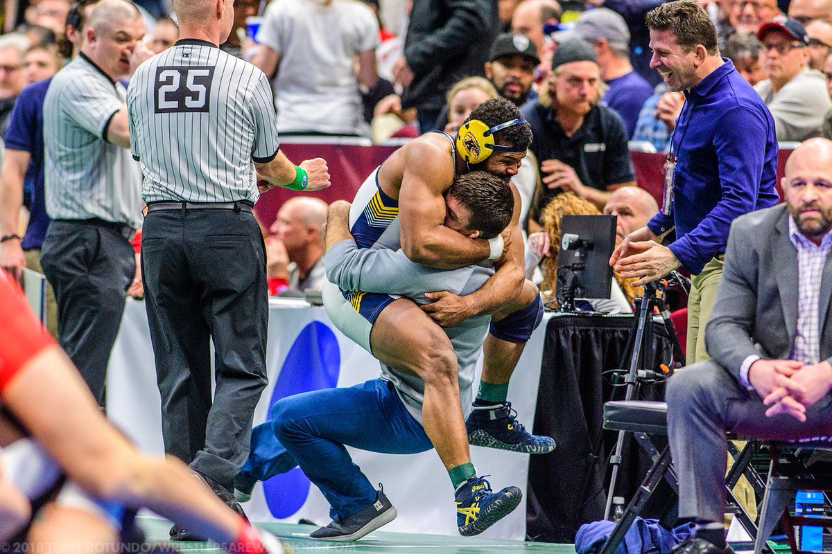 On this day 6 years ago: Kyle Conel shocks the college wrestling world with an upset pin over #1 seed in the quarterfinals to clinch All American Status. Conel would finish 3rd at 197 lbs. #StayGolden #GoFlashes