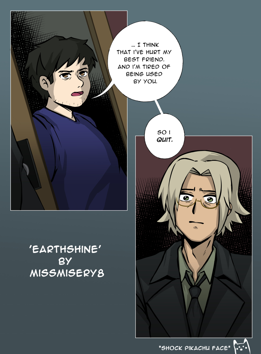 bearumha's tweet photo. For @miss_misery8 for #earthshinepanelredraw DITYS!
Congrats on the 3 years old today and reaching 20k subs! 🎉
So many good panels but I love the angle of the scene and it made me slap the table and said “YEAH ROSS! YOU TELL HER!!!” Ross best boi❤️❤️😤😤Friendshipp 🫂🫂🫂 https://t.co/0CLg6XNRQY